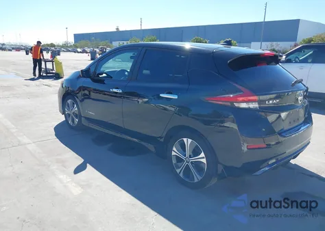 2019 Nissan Leaf Sv из США, поврежденный, VIN 1N4AZ1CP6KC307768